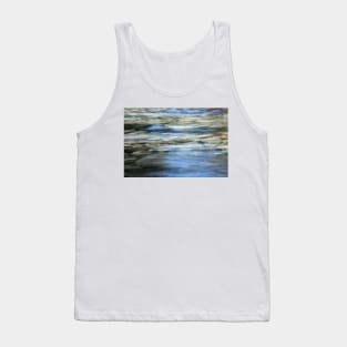 blue stream Tank Top